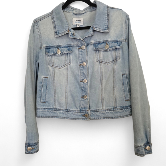 Ci Sono Light Blue Denim Jacket - Picture 7 of 11